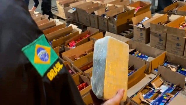 Polícia Federal apreende 5 toneladas de cocaína no porto do Rio - baixadanaweb